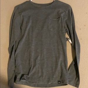 Youth 14-16 grey long sleeve shirt